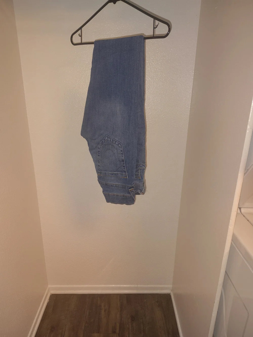True Religion Men's Light Blue Relaxed Fit Jeans
